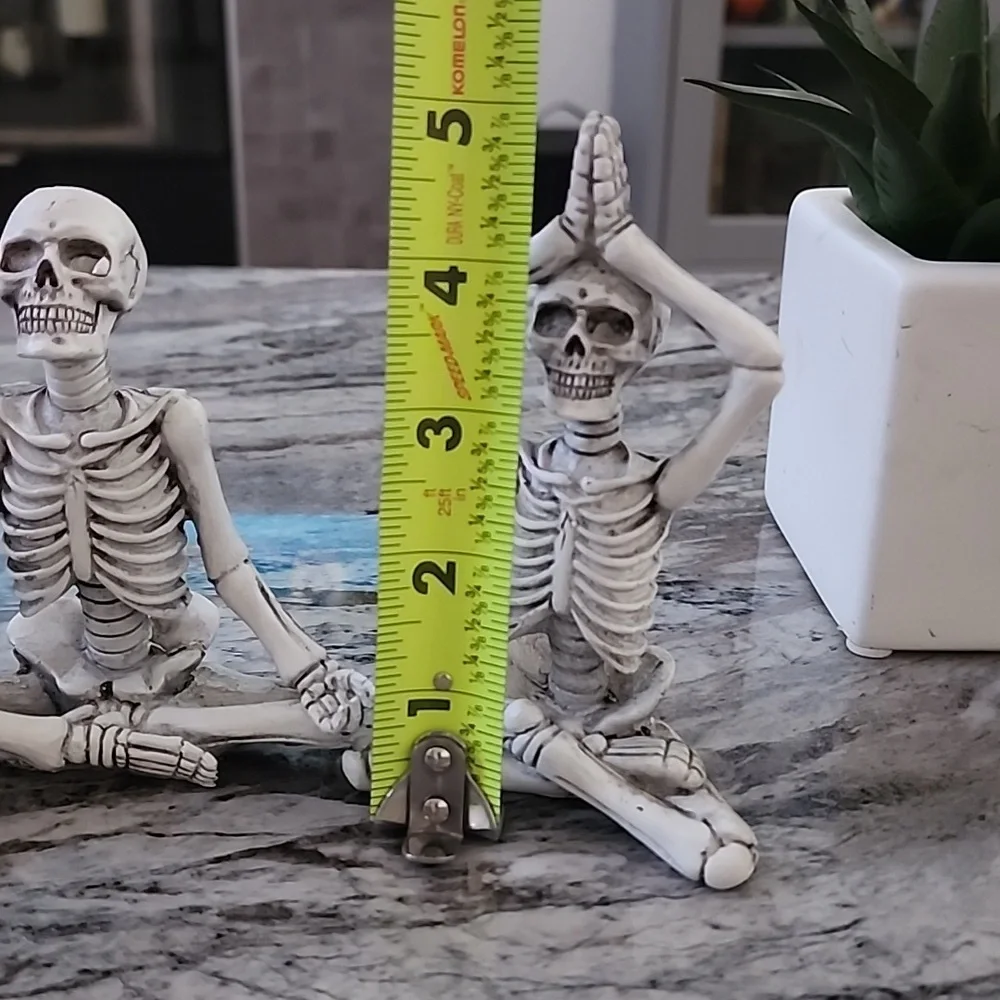 Trader Joe's Yoga Skeletons Set Of 3